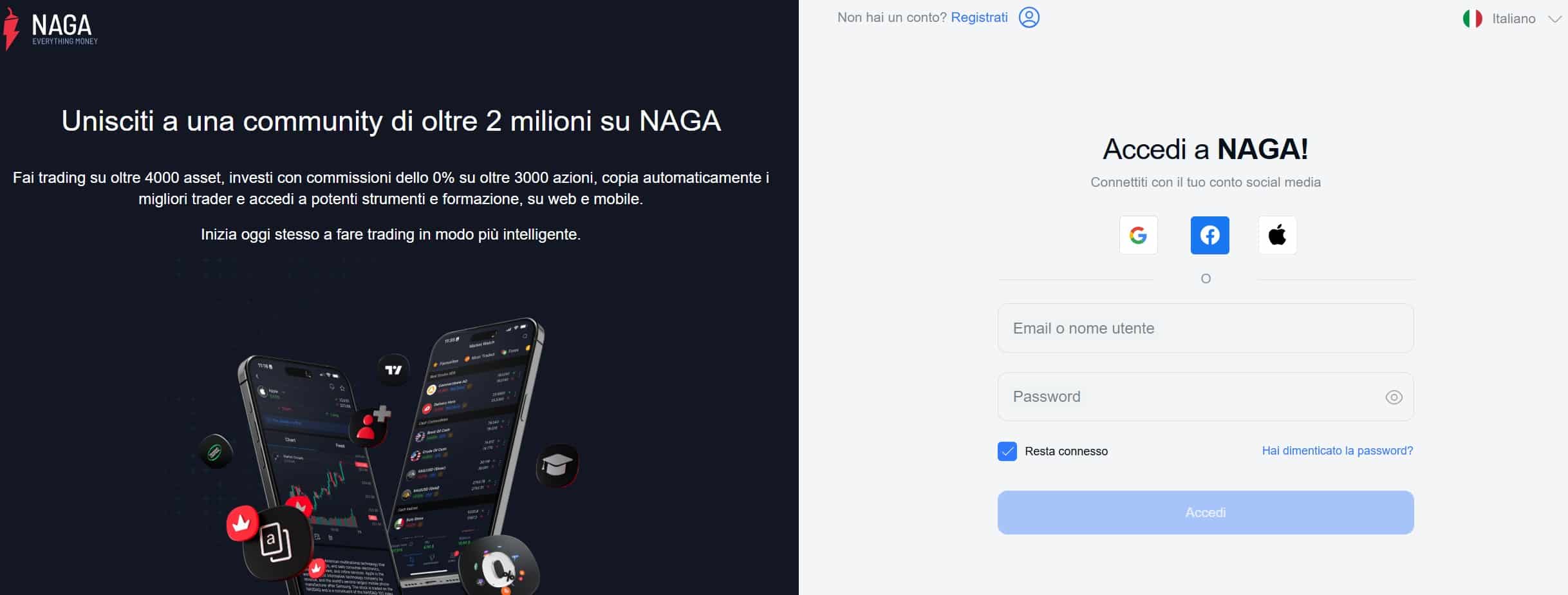 Naga Login
