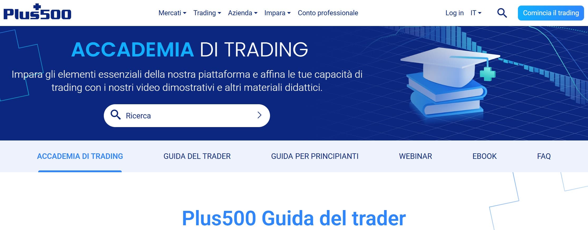Plus500 Academy formativa