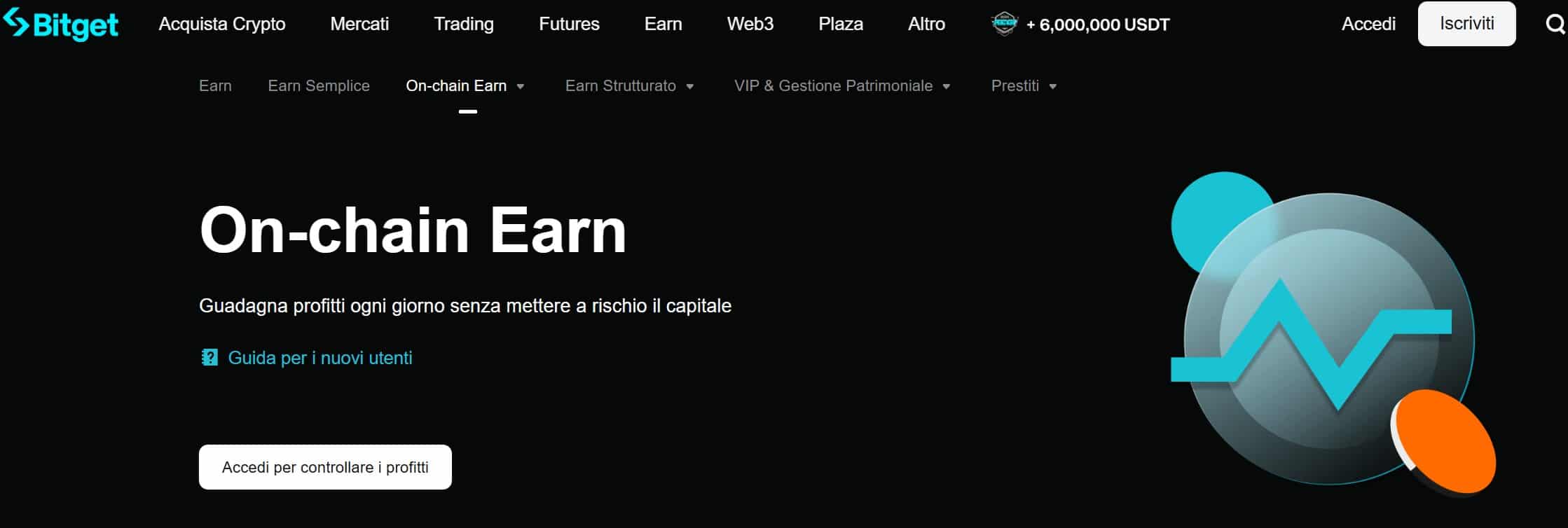 Bitget Staking on-chain