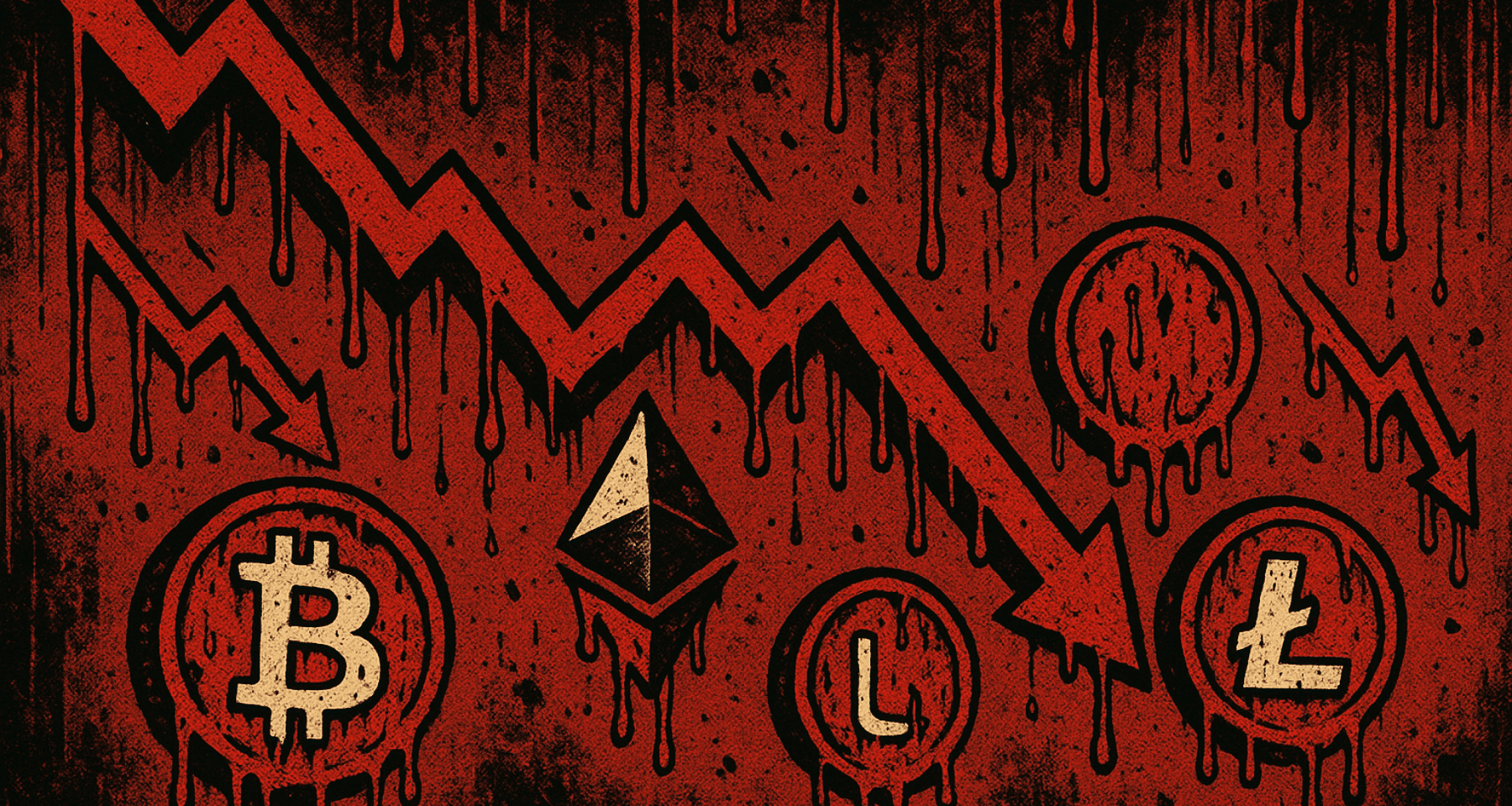 È un bagno di sangue crypto: CROLLO per Low Cap, male BTC e ETH. E ora?