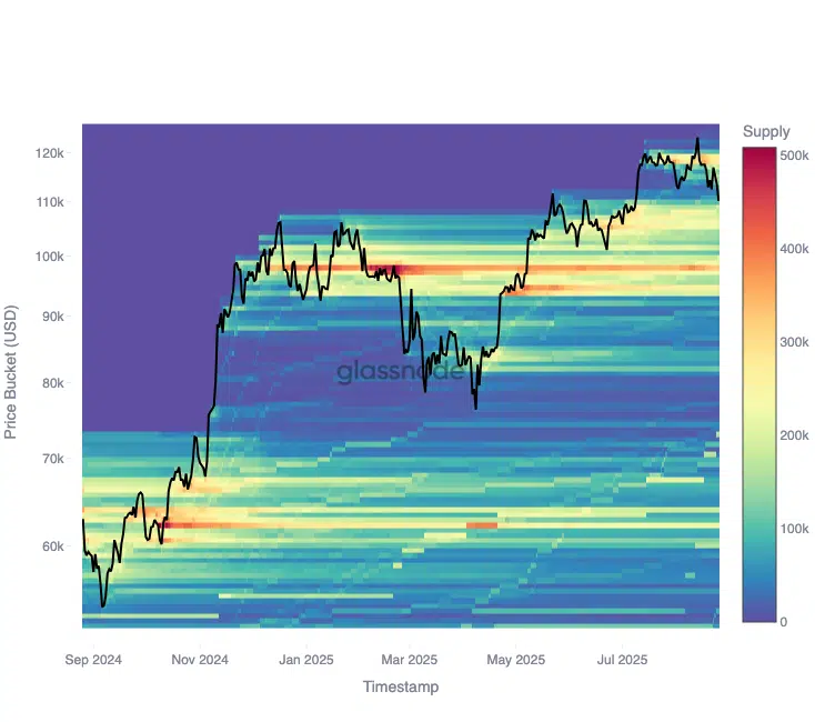 Costo medio supply bitcoin