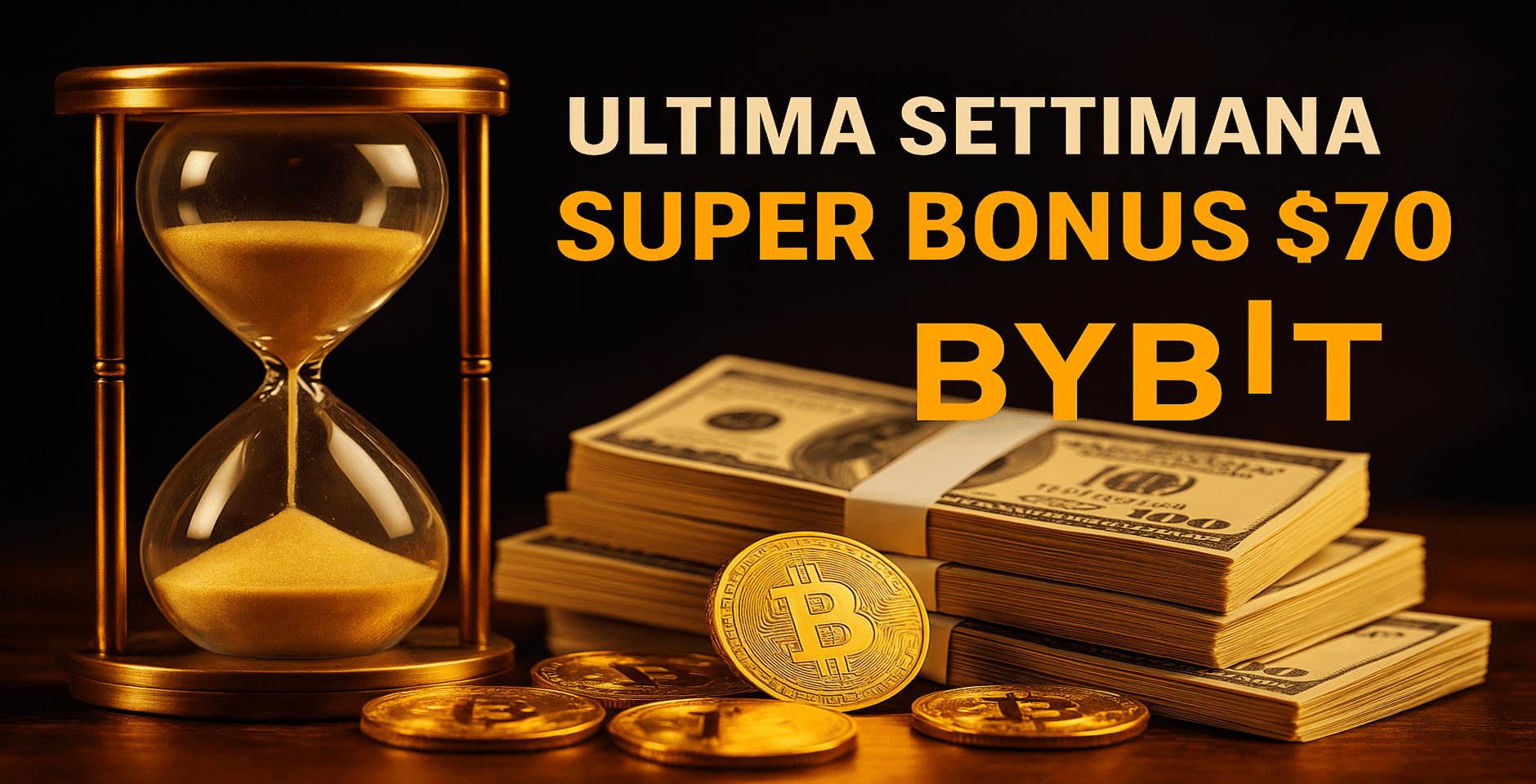 Crypto News, ULTIMA SETTIMANA: 70$ di coupon Bybit prima che finisca tutto!
