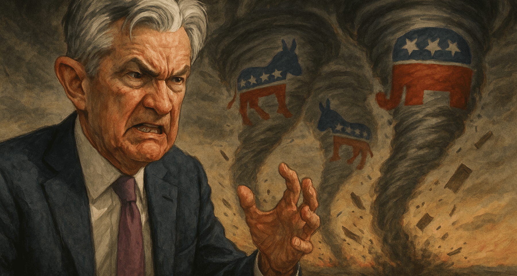 Vincono Donald Trump, Bitcoin e crypto. Perde Jerome Powell e il mondo fiat