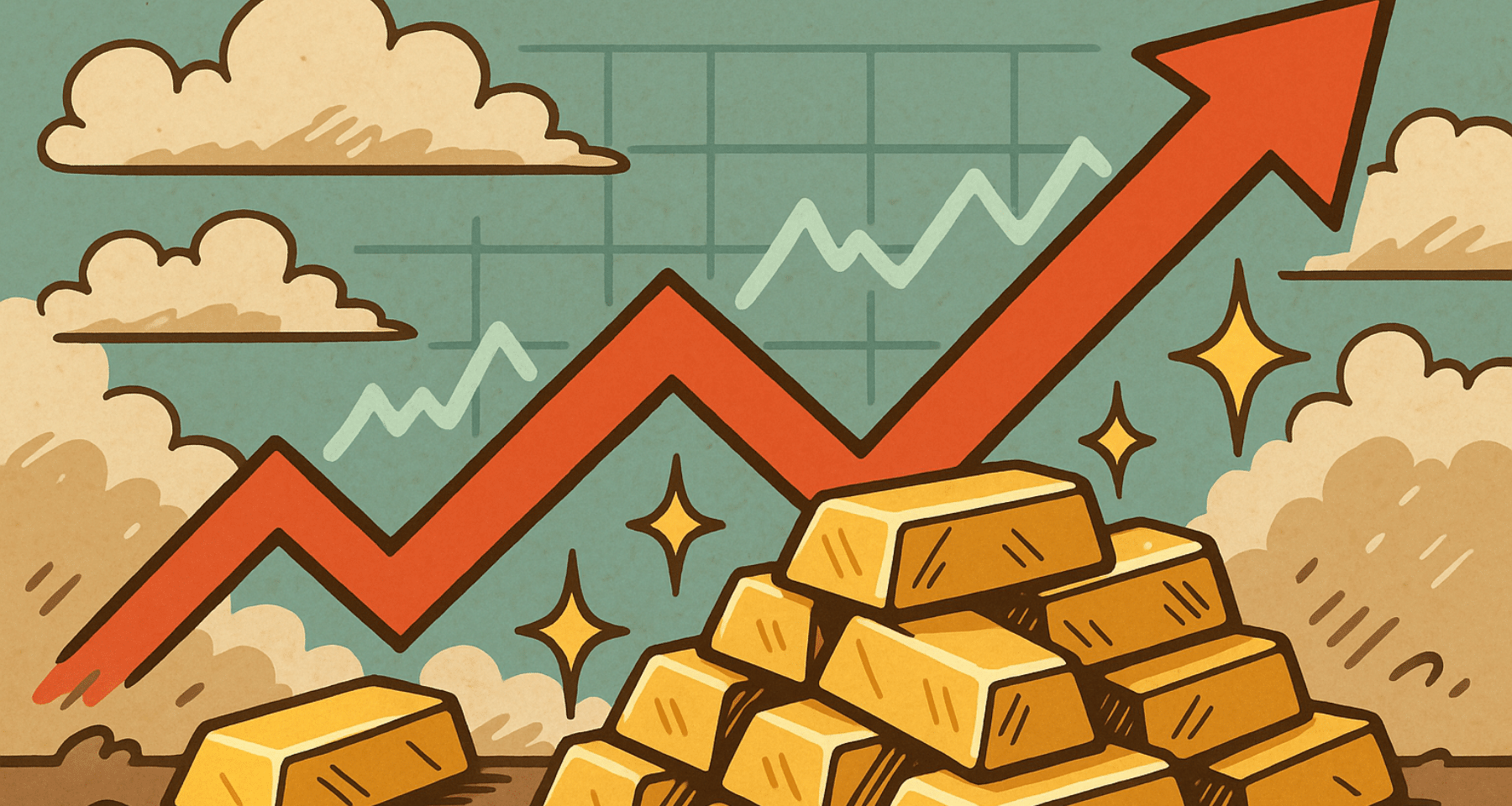 L'oro viaggia verso nuovi massimi: Bitcoin ha fallito nel suo scopo?