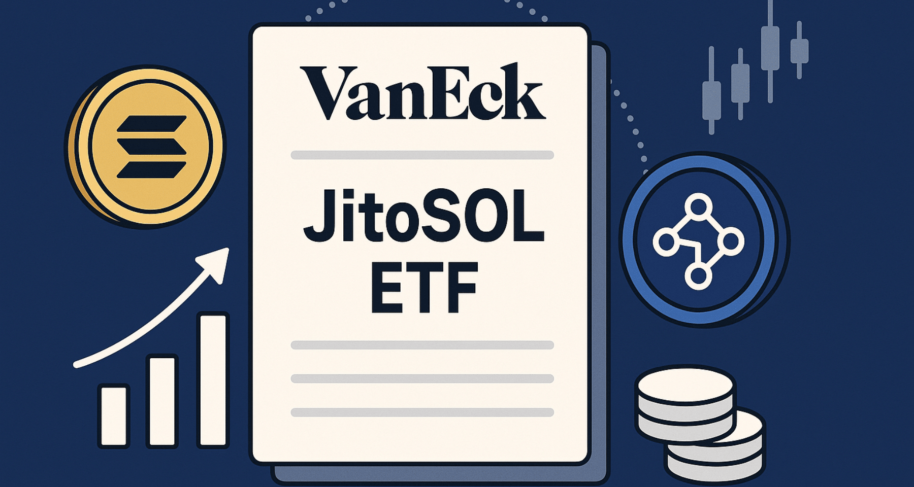 Nuovo ETF crypto da VanEck. Si punta su staking liquido su Solana di Jito