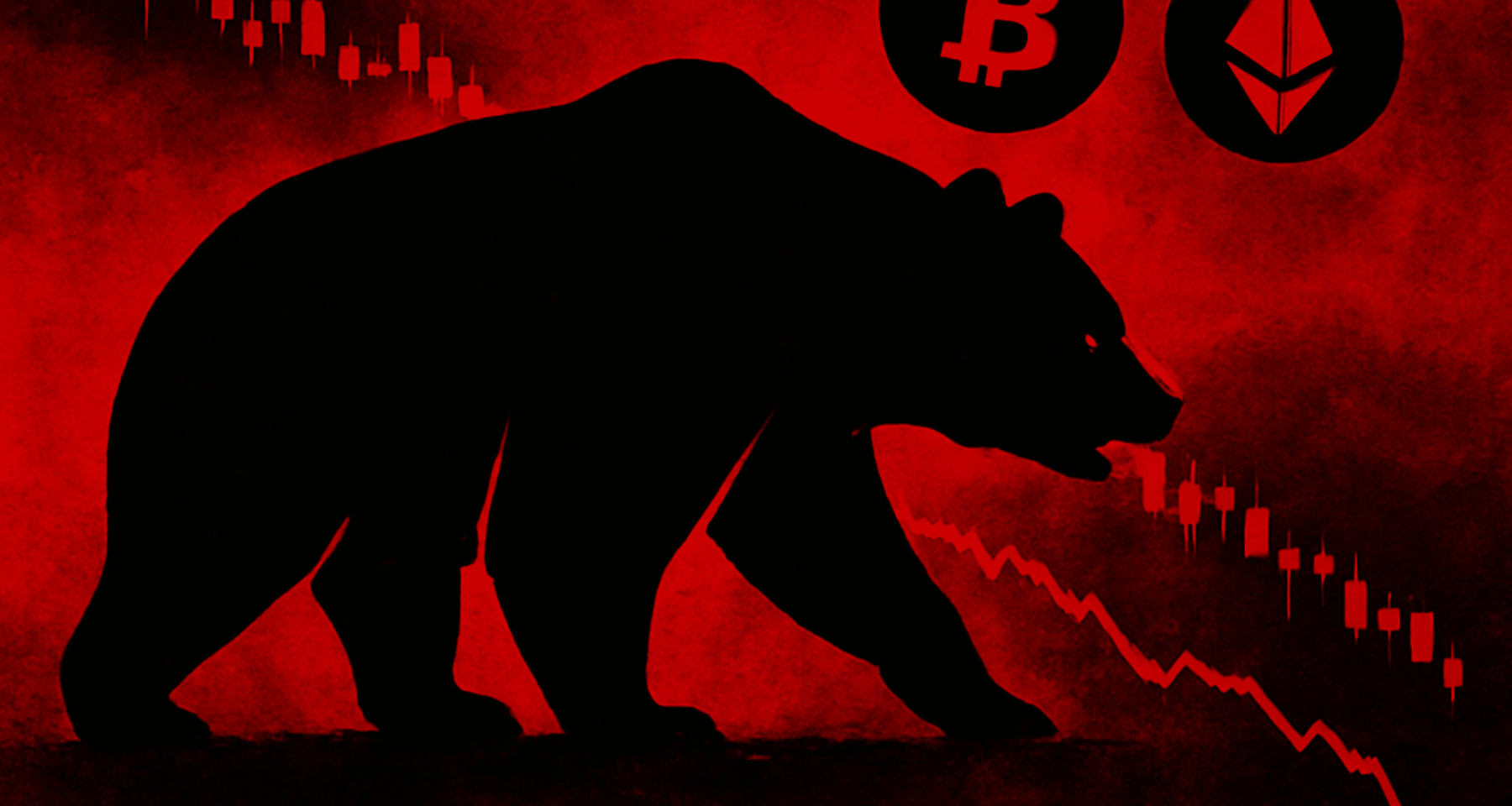 Crollo di Bitcoin e Ethereum con 350 milioni di liquidazioni. Che succede?