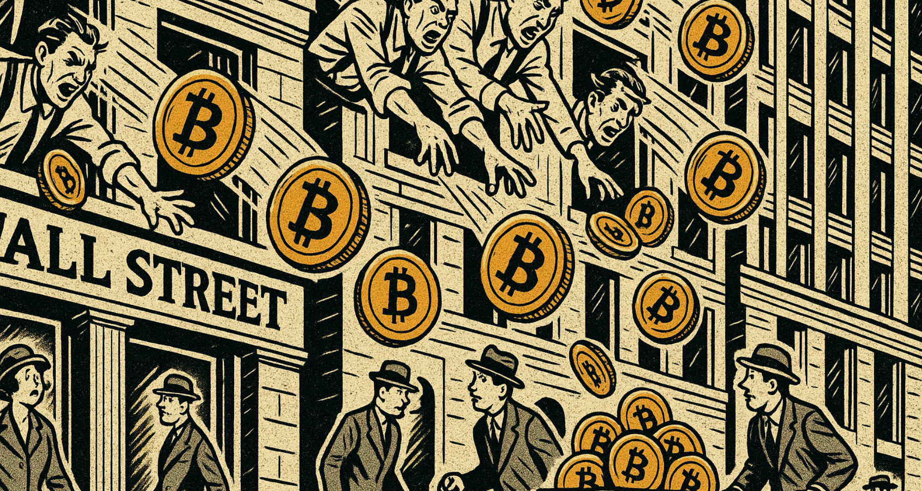 Wall Streeet LIQUIDA Bitcoin: fuori 800 milioni, settimana PESSIMA dopo il record