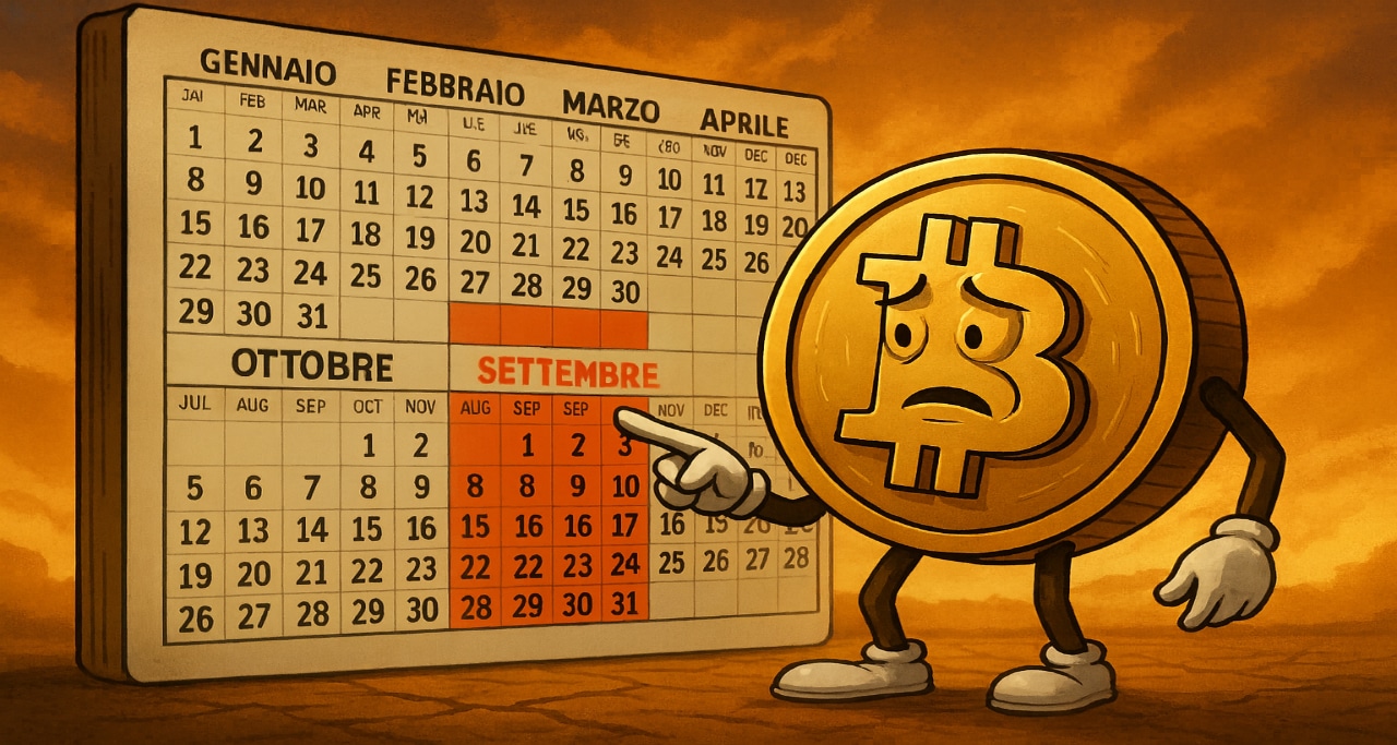 Settembre è alle porte: in arrivo un'altra ONDATA di RIBASSO per Bitcoin e crypto?