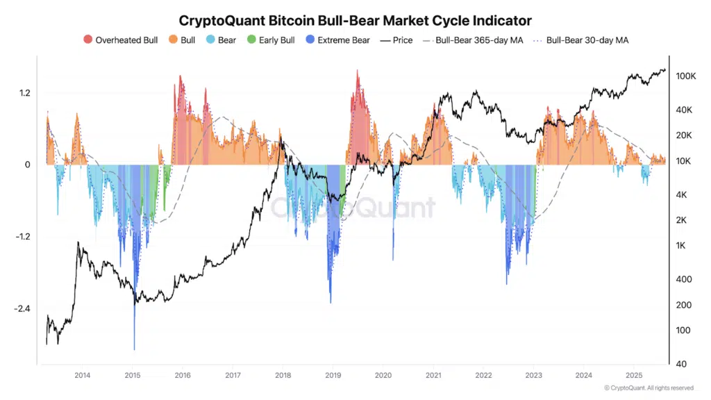 dati on-chain bull market bitcoin