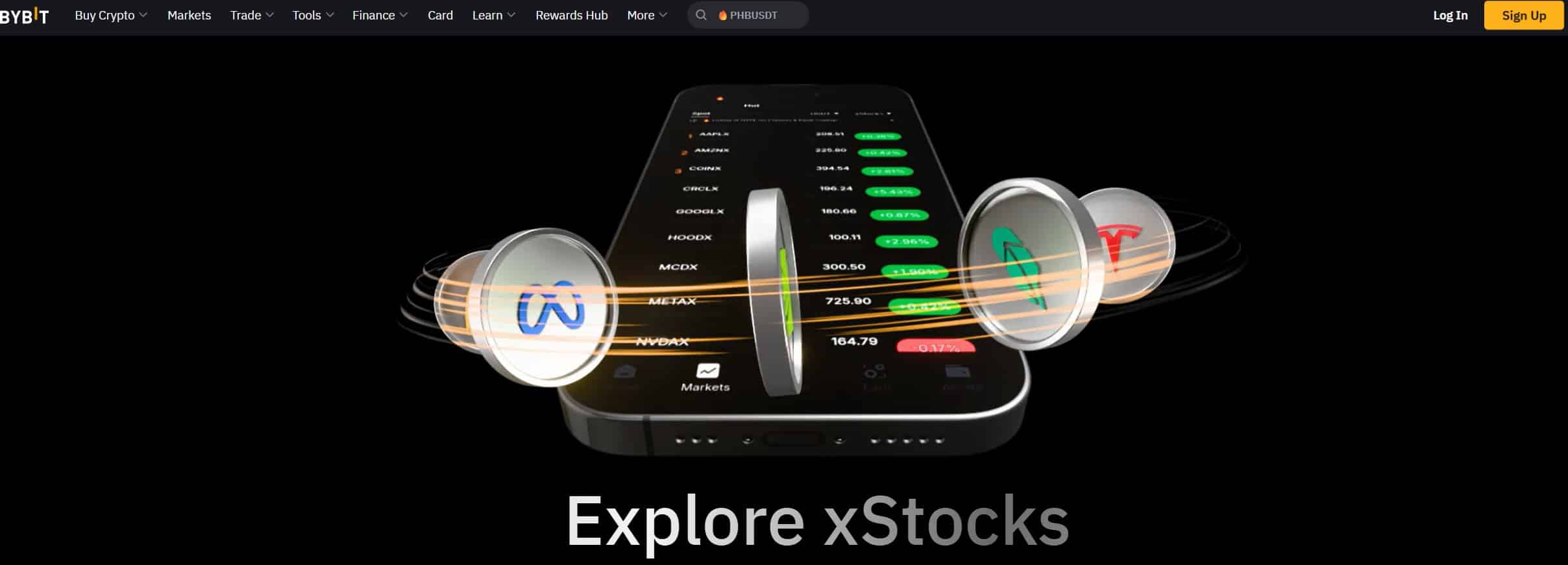 Bybit piattaforma asset tokenizzati