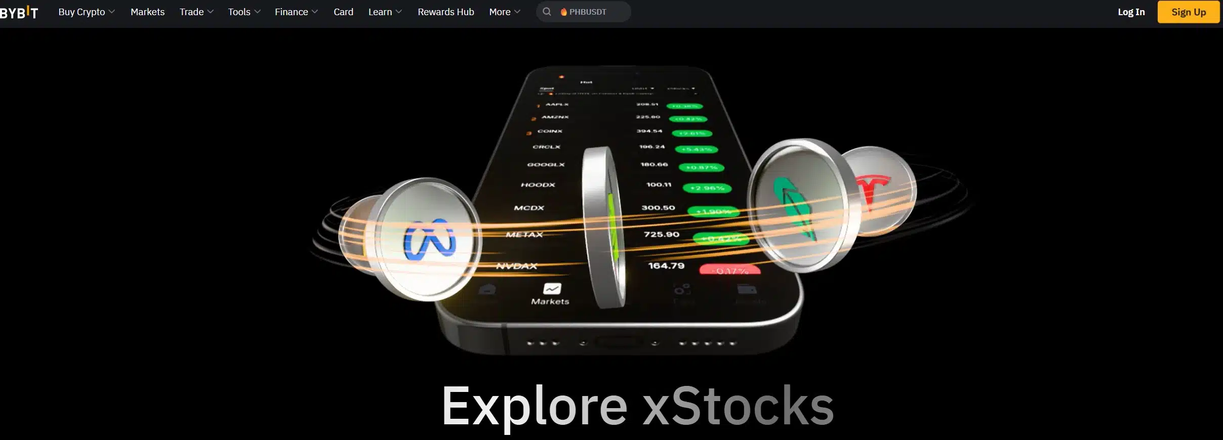 Bybit piattaforma asset tokenizzati