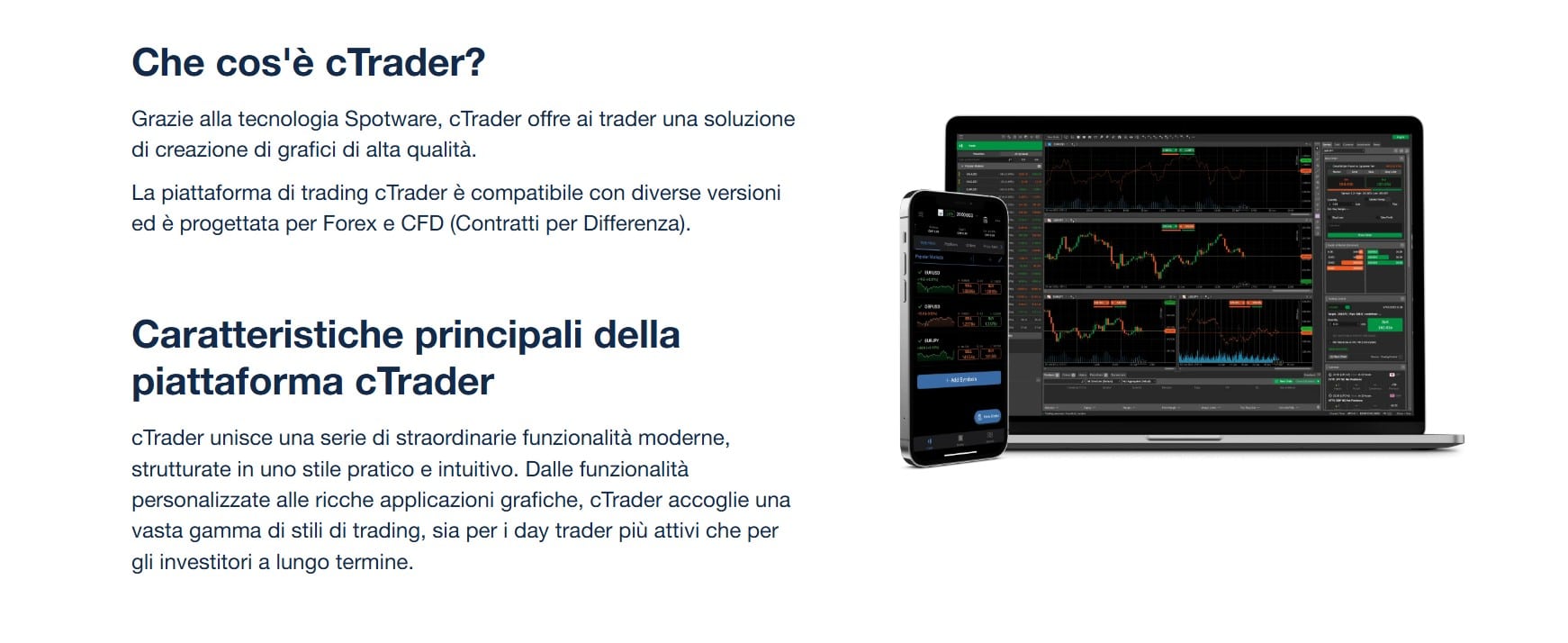 FP Markets - cTrader piattaforma trading