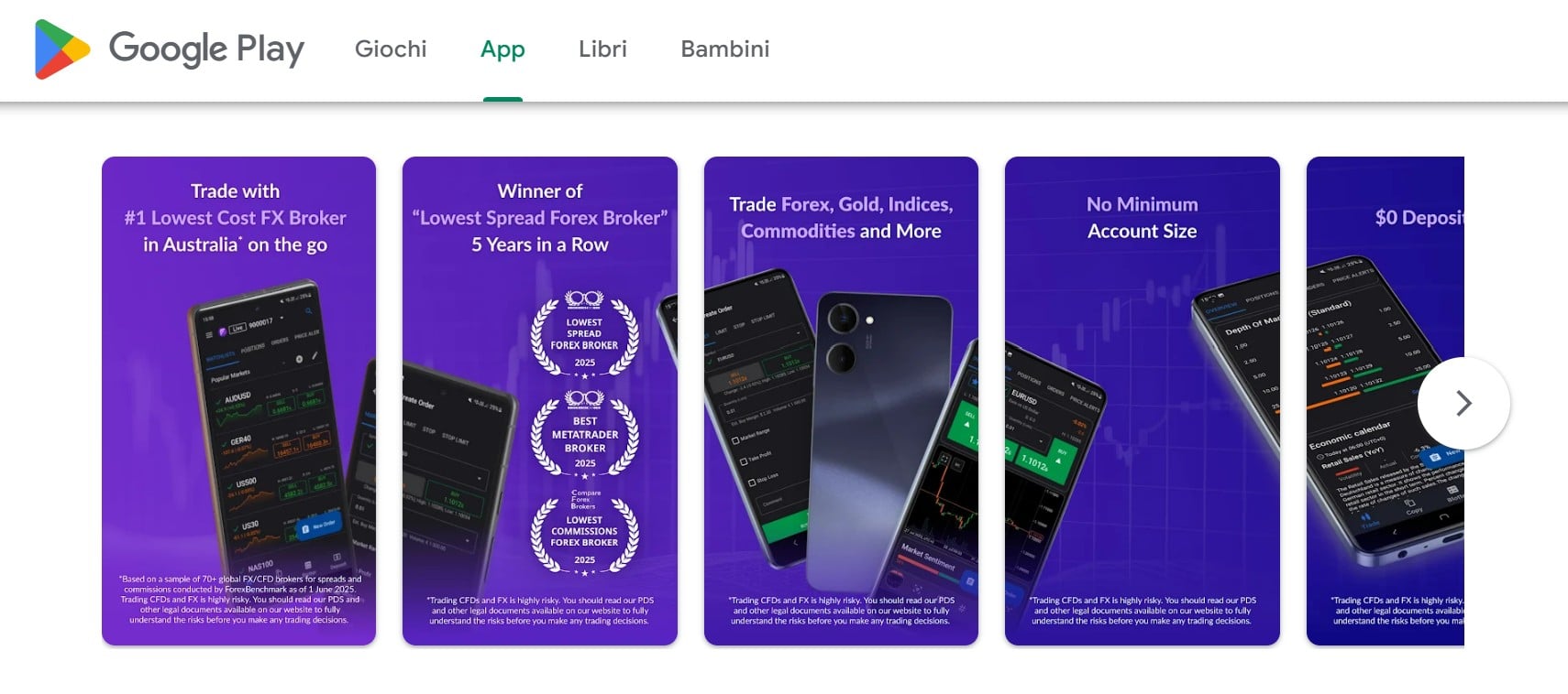 Fusion Markets App