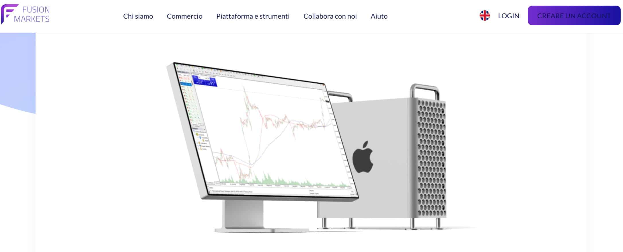 Fusion Markets MetaTrader 4 e 5