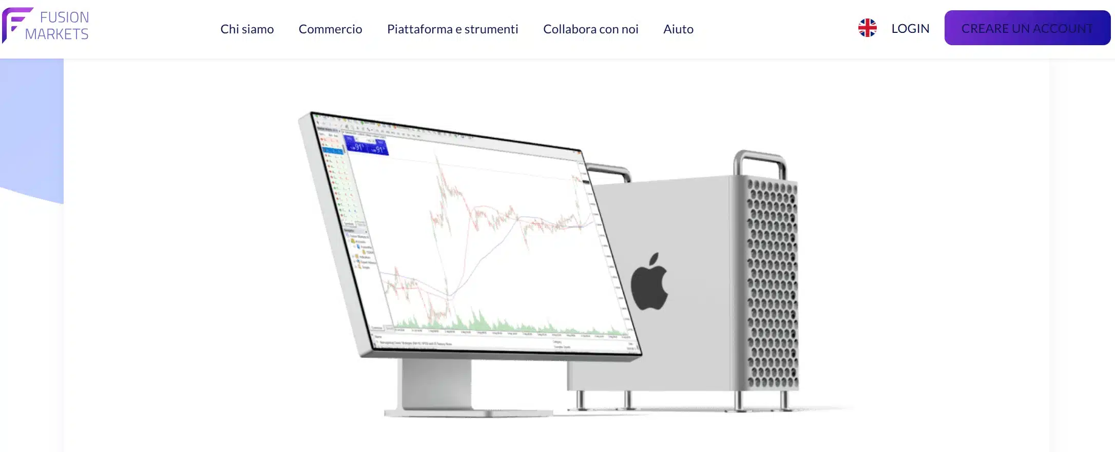 Fusion Markets MetaTrader 4 e 5