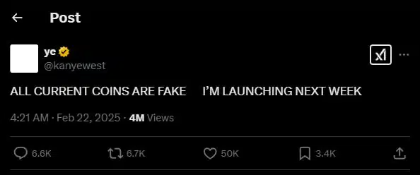 annuncio kanye west crypto