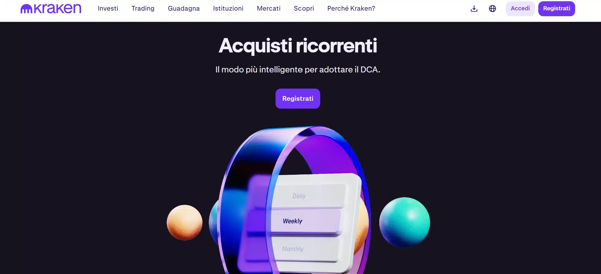 Kraken - piattaforme PAC crypto