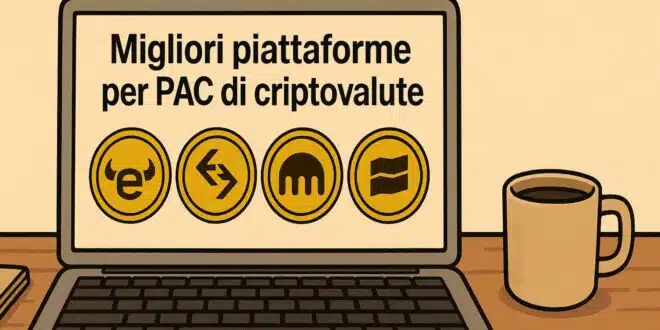 Piattaforme PAC criptovalute