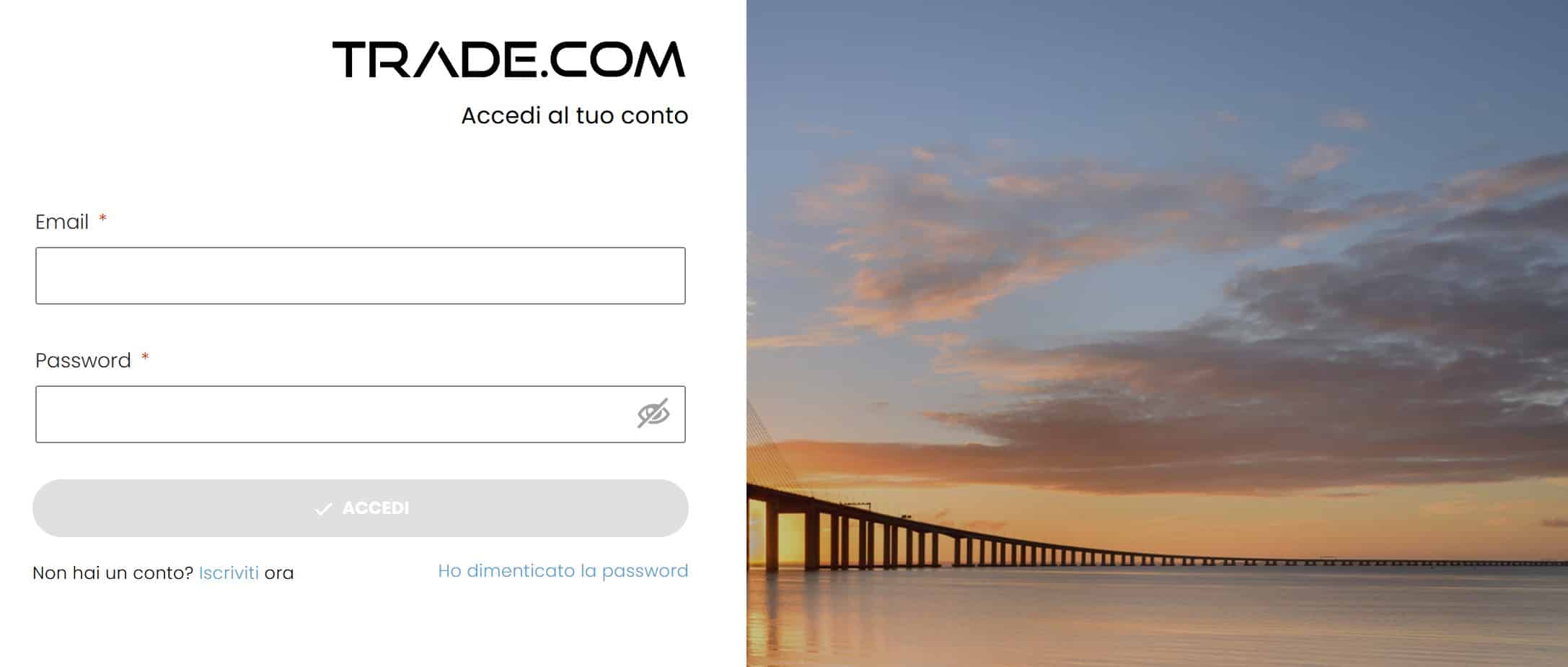 Trade.com - Login