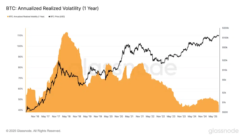 Bitcoin volatility