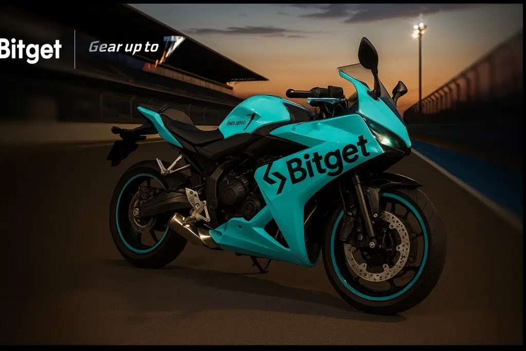 Bitget moto gp official sponsor