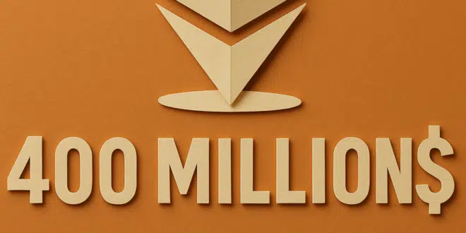 400 milioni ethereum