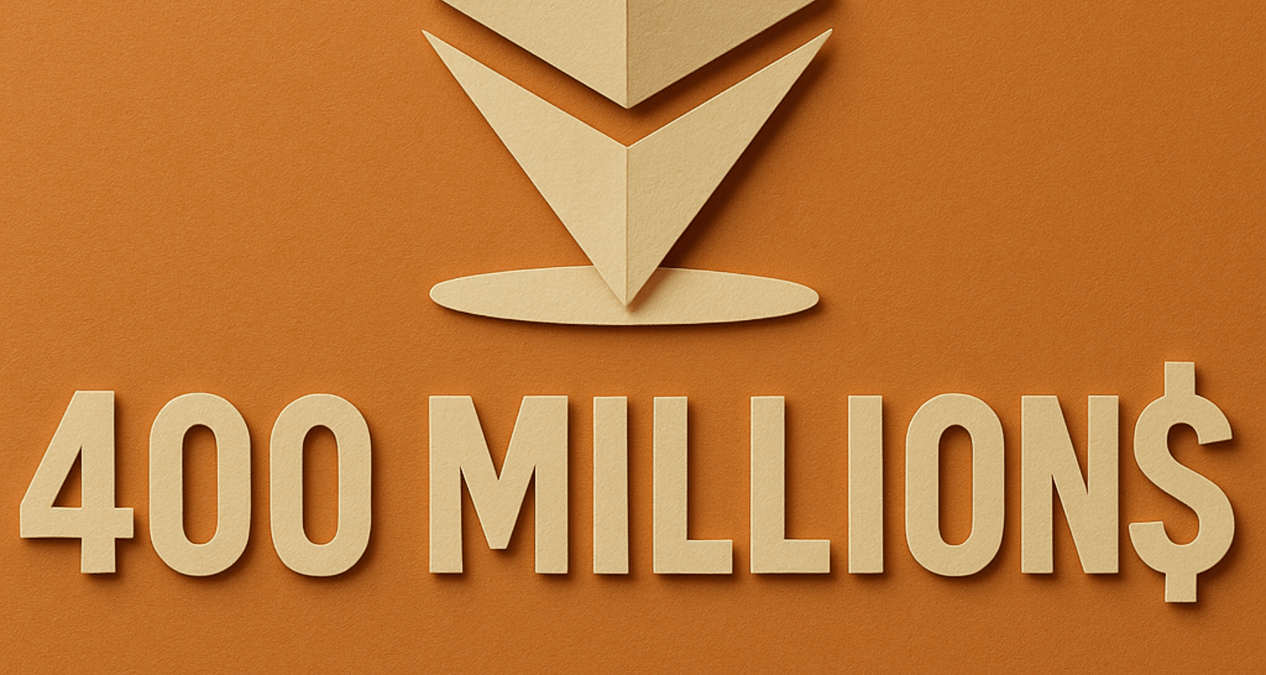Ethereum ancora RE a Wall Street: altri 400 milioni incassati in UN GIORNO
