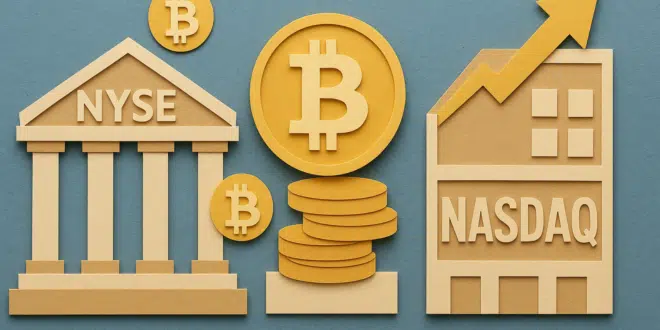 BITCOIN NYSE NASDAQ