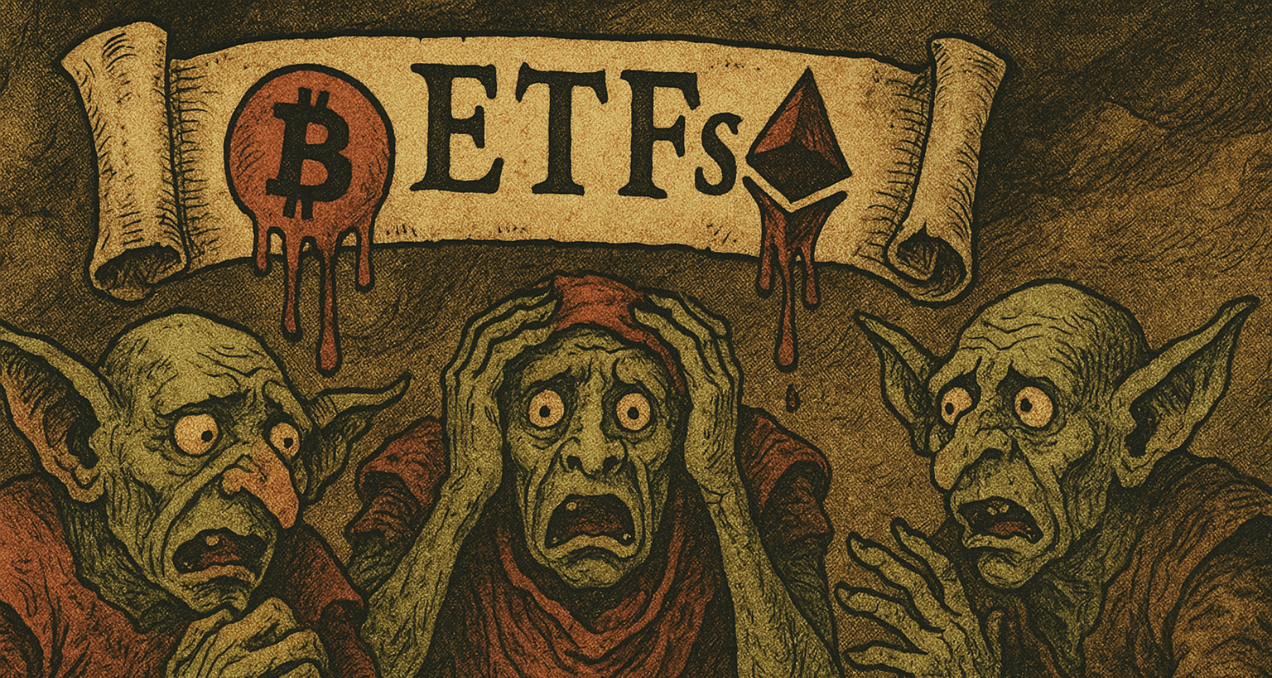 Quasi 2 miliardi SPARITI dagli ETF su Bitcoin e Ethereum. Solana SCONVOLGE