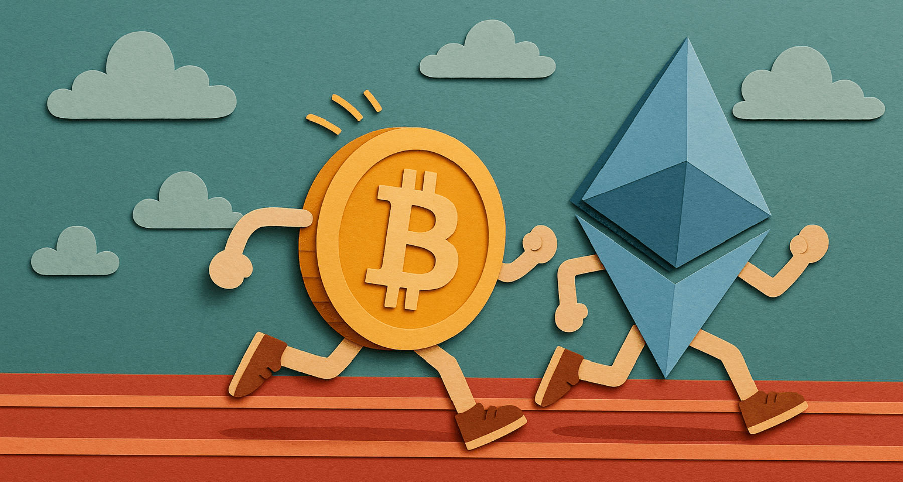 Bitcoin torna a BATTERE Ethereum: momenti duri per ETH? Dipende tutto da...