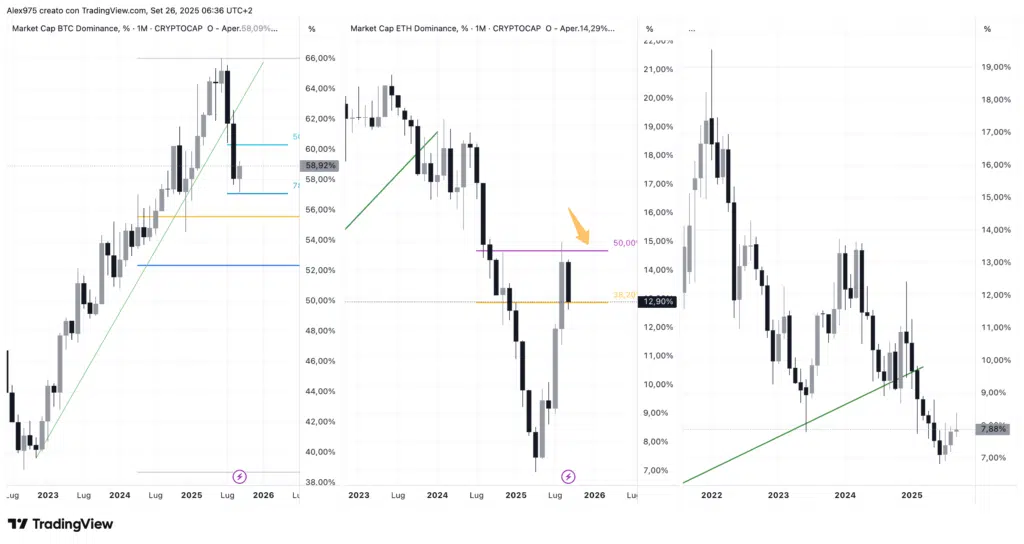Domiance BTC -ETH - OTHERS