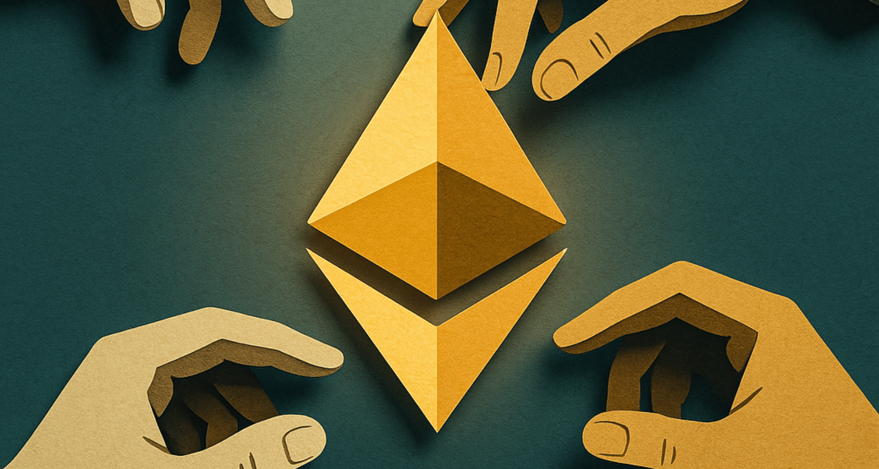 Ethereum: fondi e società sfiorano il 10%! Ora è PAURA CONCENTRAZIONE