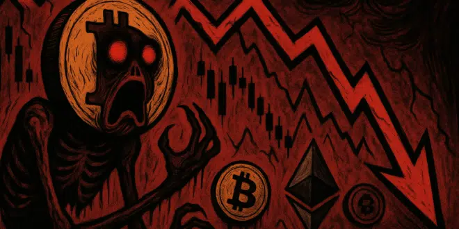 Crollo mercati crypto