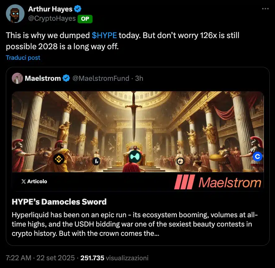 hartur hayes hyperliquid