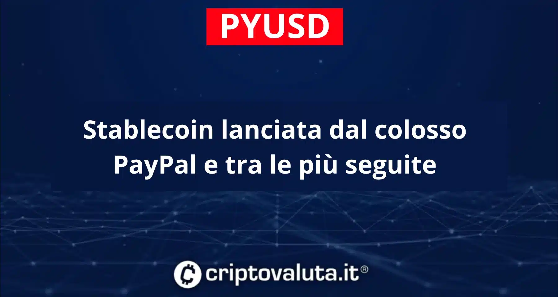 Migliori stablecoin - PYUSD