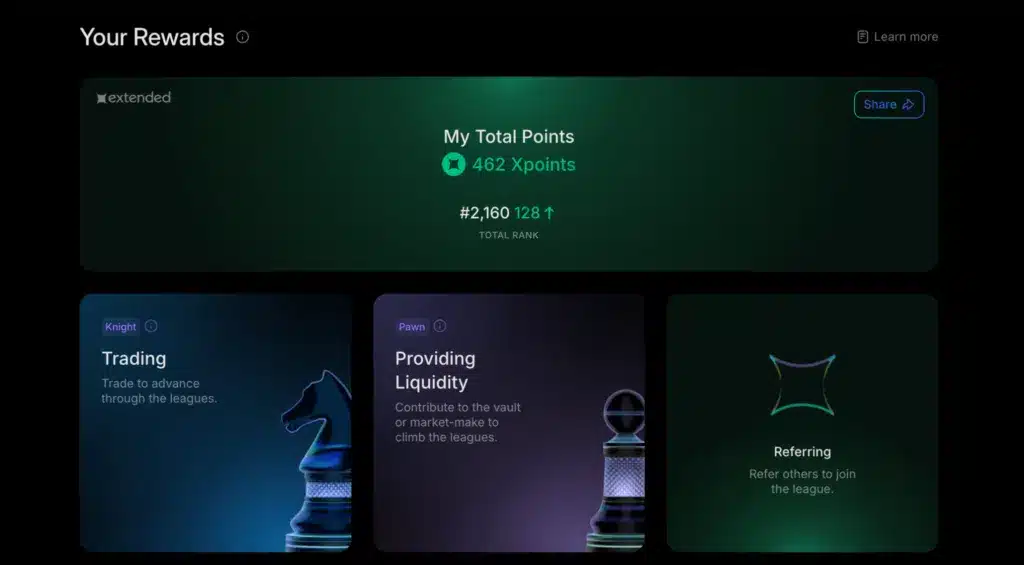 punti perp dex extended