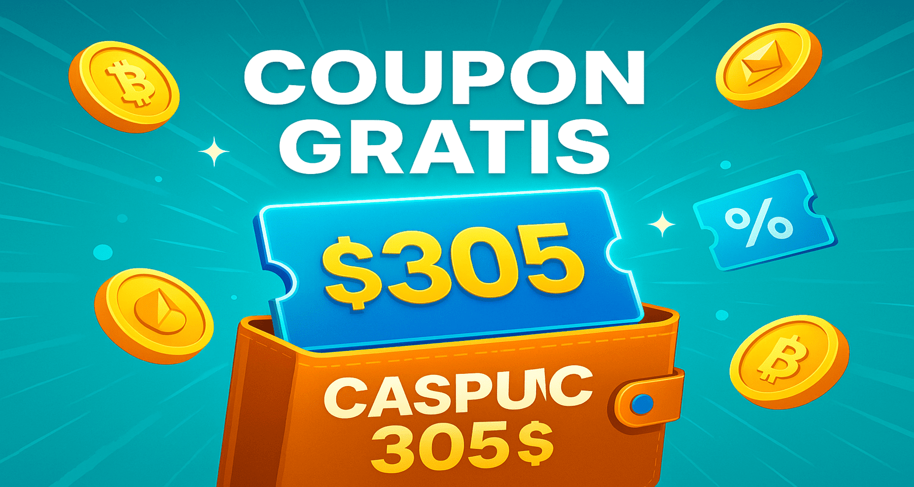 ULTIMO MESE per il COUPON CRYPTO da $305 GRATIS: Occhio, sta per SCADERE!