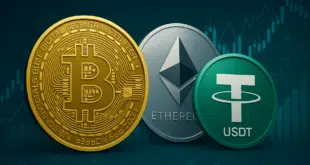 Bitcoin - Ethereum - Tether Dolalr