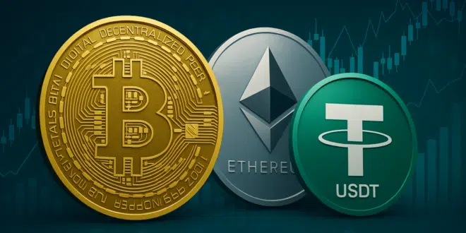 Bitcoin - Ethereum - Tether Dolalr