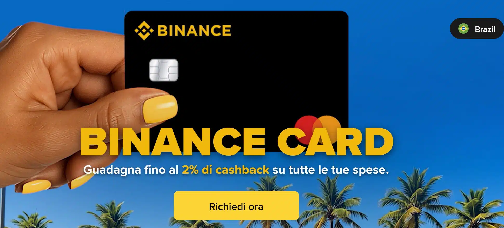 Binance Card (non in Italia)
