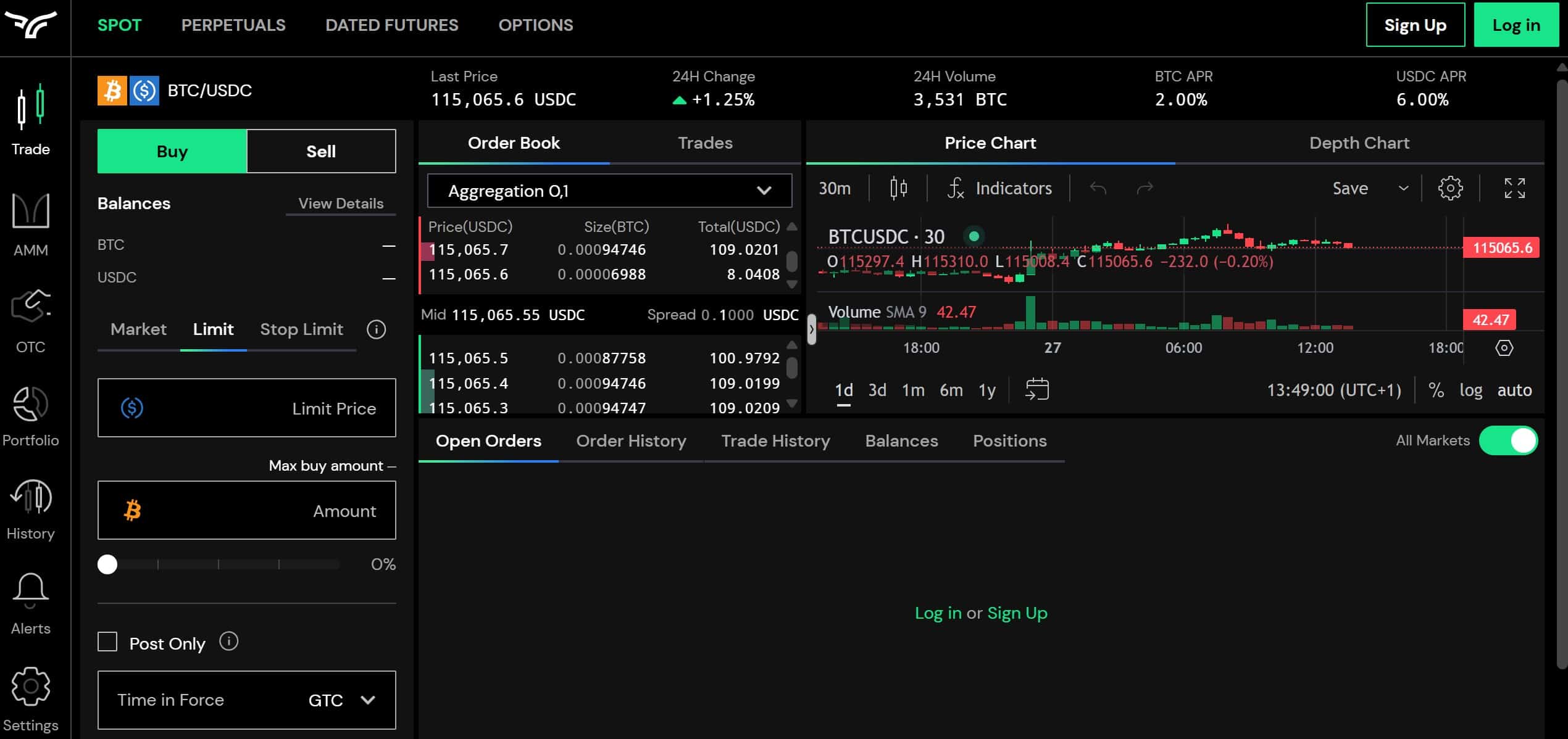 Bullish - piattaforma operativa