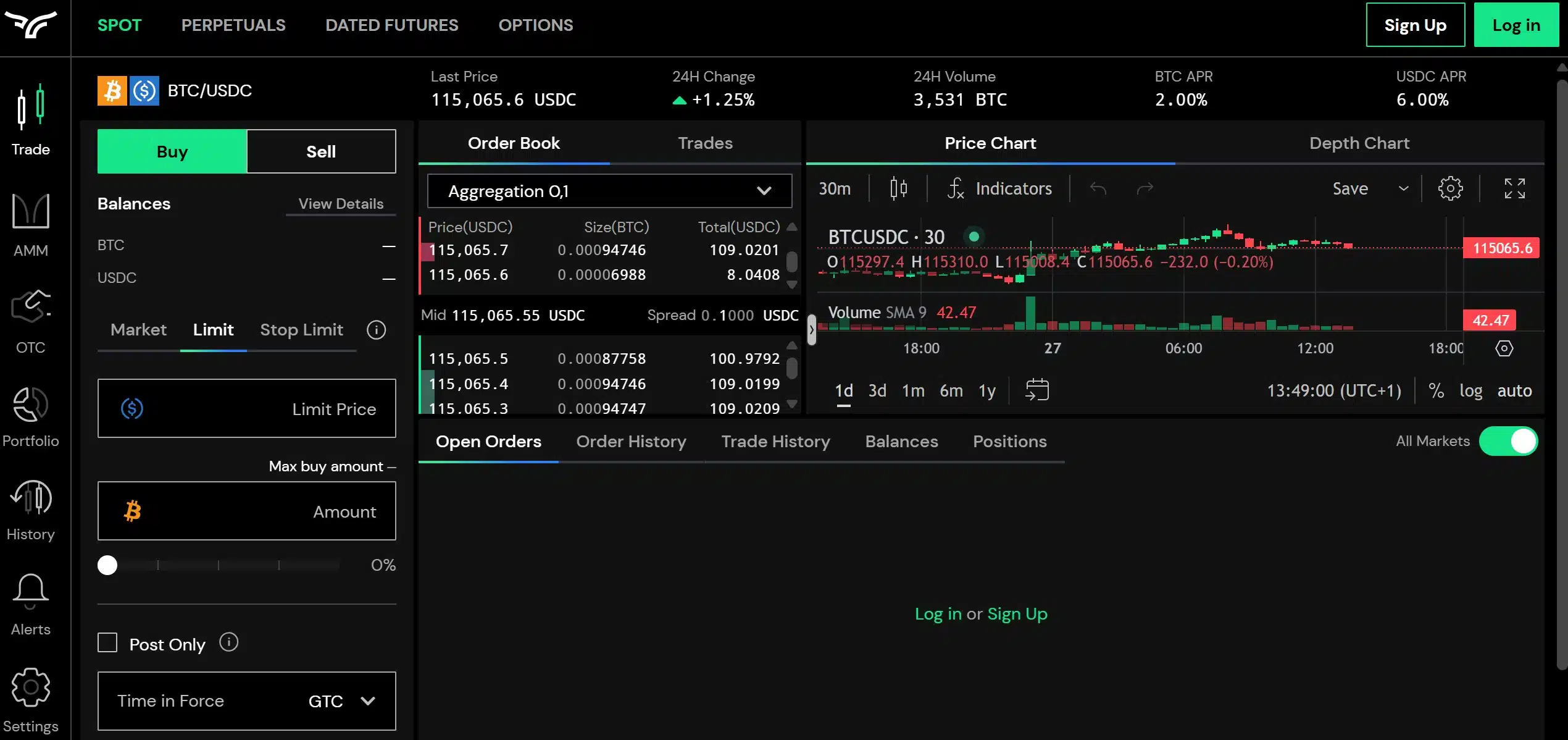 Bullish - piattaforma operativa