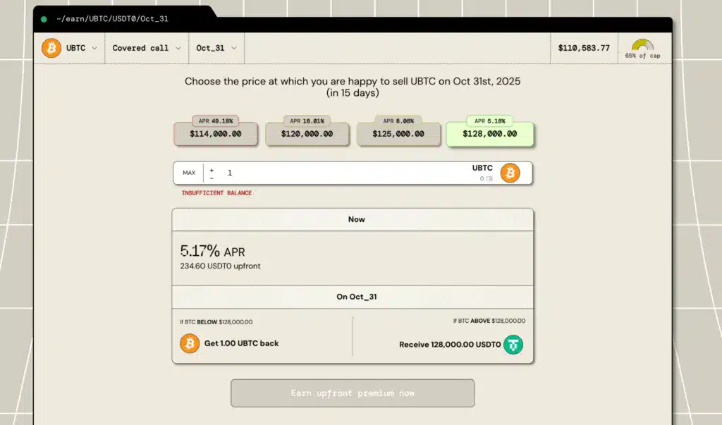 Rysk FInance Bitcoin Defi