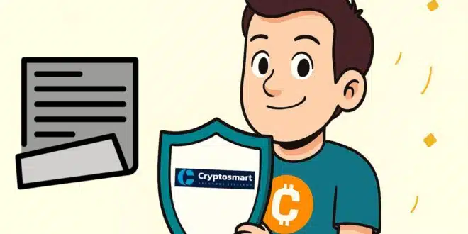 Cryptosmart - questionario antifrode truffe Bitcoin e crypto