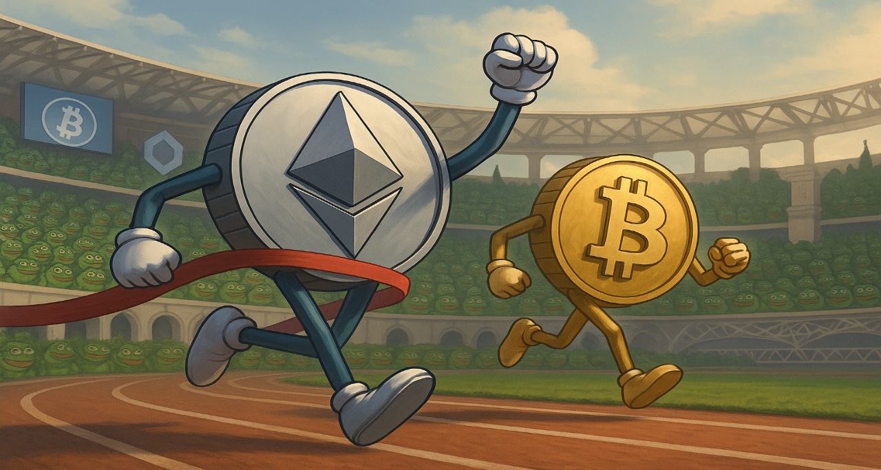 Ethereum BATTE Bitcoin: cresce l’appetito speculativo tra i trader di derivati!