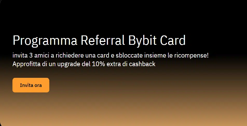 cashback 30 % bybit card