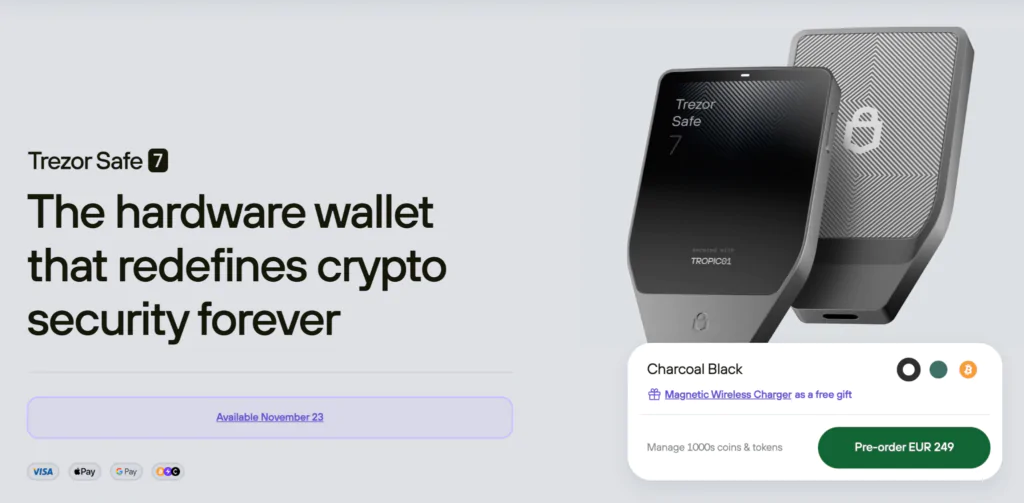 Trezor wallet