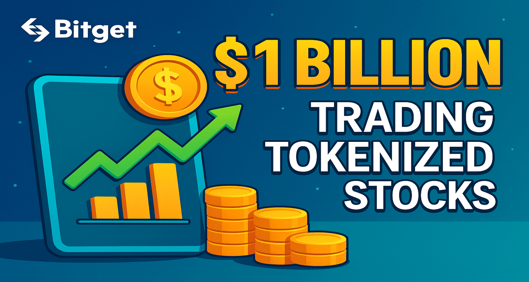 Crypto News: BITGET vola ad 1 MILIARDO nei Futures Azionari!