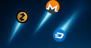 Zcash - Dash - Monero
