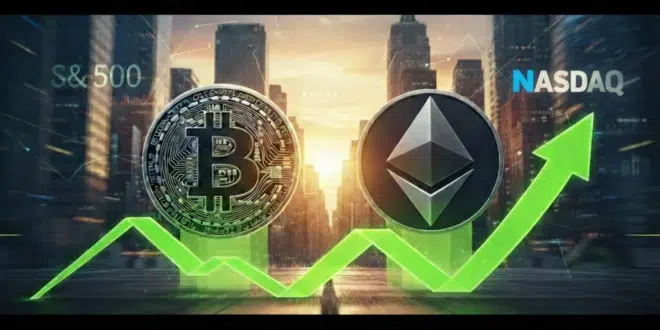 Ethereum - Bitcoin - S&P500
